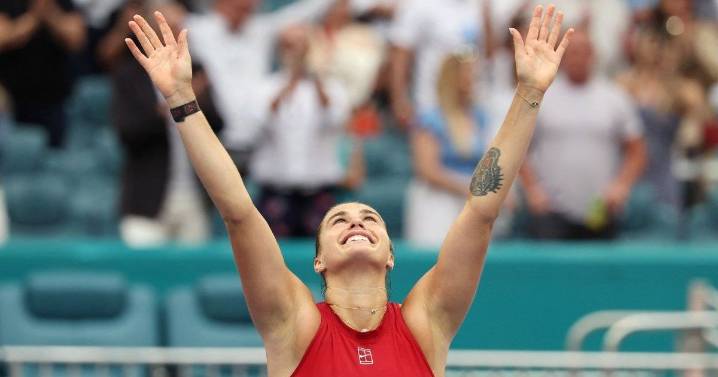 Sabalenka garantiza finalizar la temporada como número uno por segundo año corrido