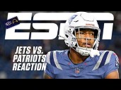 Jets vs. Patriots Reaction 🏈 TreVeyon Henderson imposed his will 