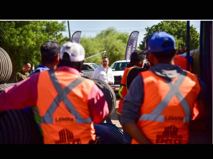 Con introducción de nuevos colectores avanza solución a problemas en red de alcantarillado y agua potable en Cajeme