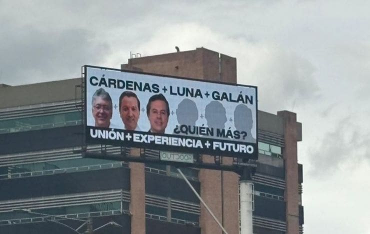 Galán, Cárdenas y Luna abren puertas a posible nueva alianza centro derecha: ¿Los invitarán?