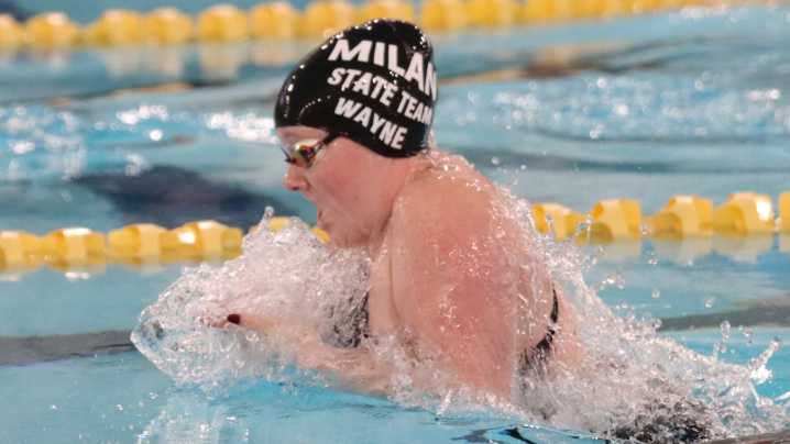 Milan's Mary-Kate Wayne caps career by taking second at state