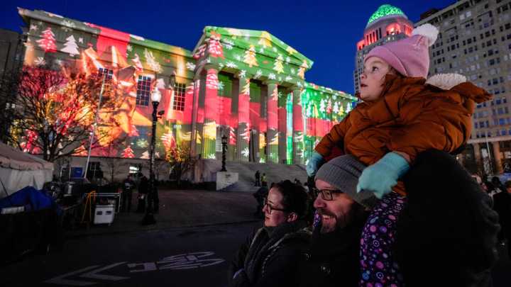 12 holiday light-up events taking place around Louisville this year