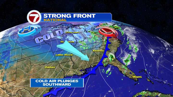 Meteorologists warn of ‘intense’ snow in Great Lakes states and record lows in South