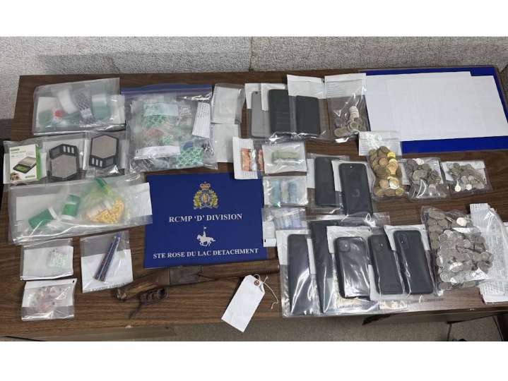 Ste. Rose du Lac search warrant leads to three arrests