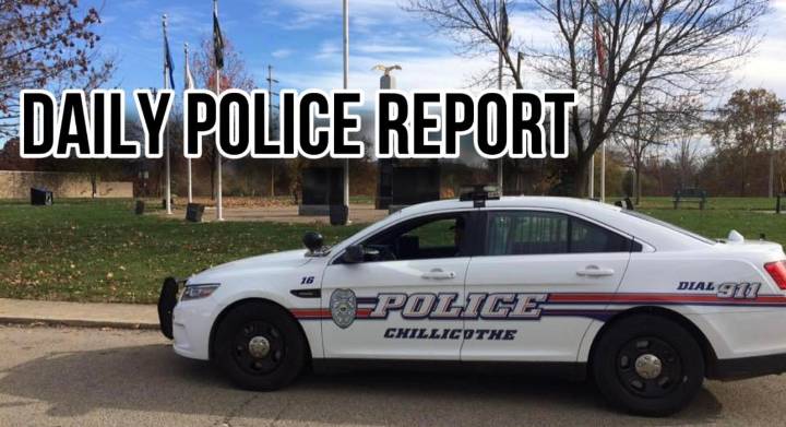 Chillicothe Police Respond to Warrants, Crashes, Disorderly Incidents Throughout November 18