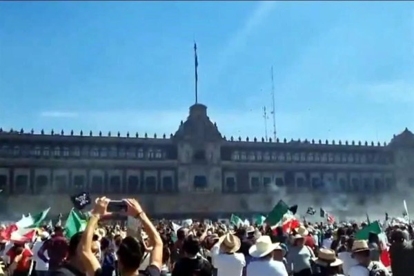 Llega marcha de Generación Z al Zócalo