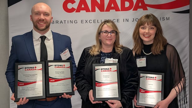 CBC Edmonton journalists win four national RTDNA awards
