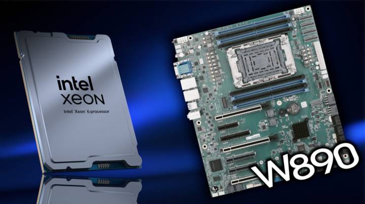 First Intel W890 Motherboard Pictured, Made For Granite Rapids Workstation "Xeon" CPUs With Up To 86 Cores, 1 TB DDR5 + CPU Overclocking Support & 128 PCIe Lanes