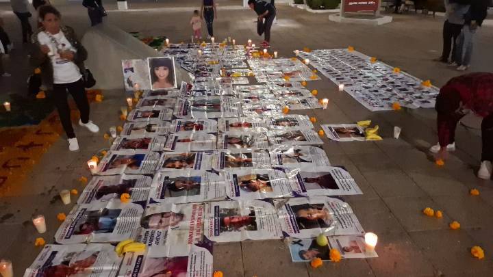 Recuerdan colectivos de Irapuato a víctimas encontradas en fosas clandestinas