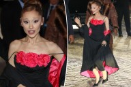 Ariana Grande wears Old Hollywood dress for Paris premiere of 'Wicked: For Good'