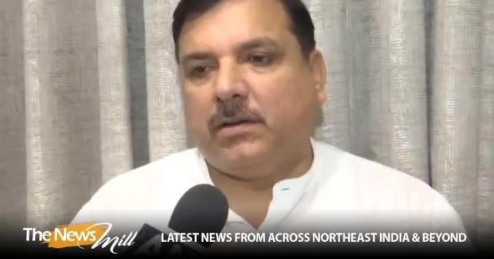 “How are they roaming with weapons?”: AAP MP Sanjay Singh questions law and order in Bihar