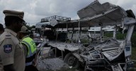 Truck rams into bus in India, killing at least 20
