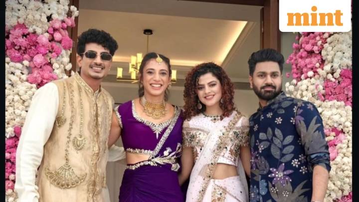 Fans go ‘OMG’ over Smriti Mandhana & Palash Muchhal's mehendi ceremony