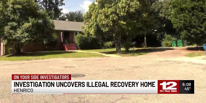 Recovery home in Henrico operating illegally shut down after investigation