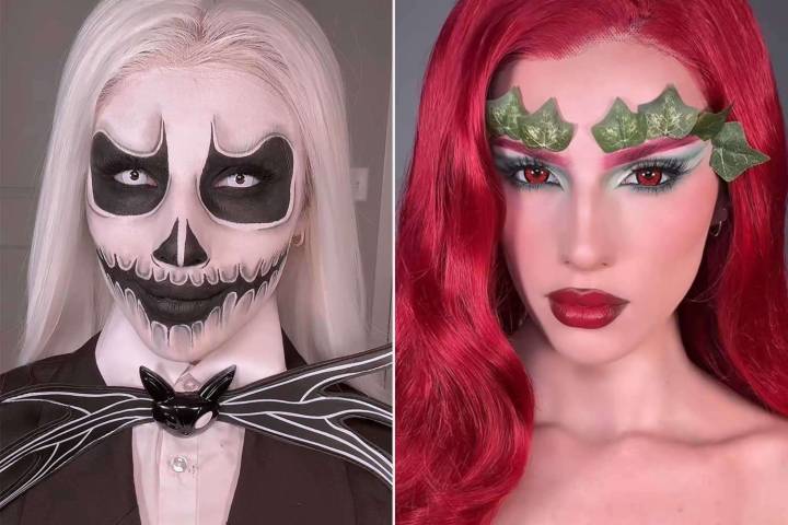 Influencer Films 31 Halloween Makeup Looks, Each Takes Up to 4 Hours (Exclusive)