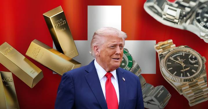 ¿Políticos suizos sobornaron a Trump? Acusan que regalaron oro y relojes Rolex previo a aranceles