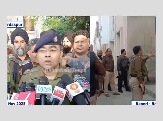 Calm, Courage, Precision: SSP Aditya Receives Top Honour from DGP Punjab ( Watch Video of the Spot ) [ FULL VIEW ]