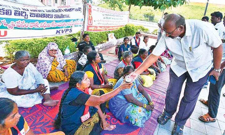 Partial victory for Smriti Vanam contract workers