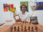 Robert Hungaski conquistó invicto la Copa Clarín de ajedrez en Villa Martelli