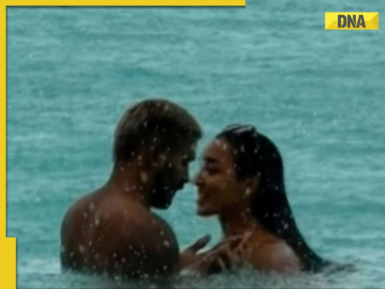 Hardik Pandya shares romantic moments with girlfriend Mahieka Sharma: Ocean date