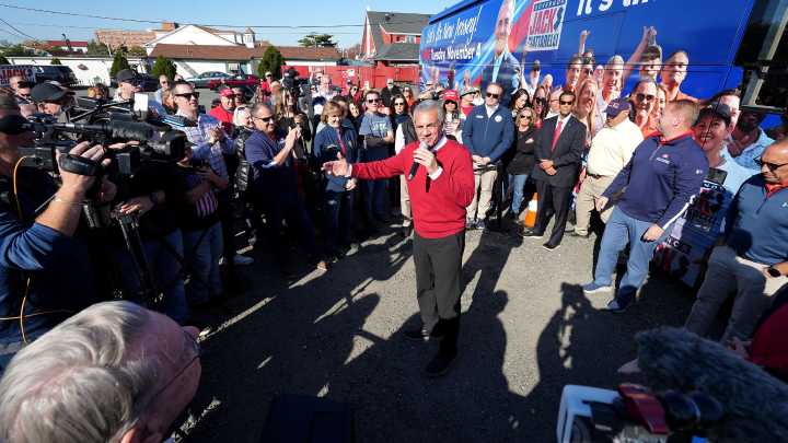 Jack Ciattarelli barnstormed up and down NJ in campaign's final days