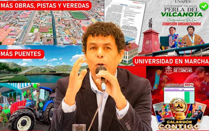 Canchis avanza: más obras, puentes, pistas y veredas, universidad en marcha, más tractores y empleos destacan en rendición de cuentas 2025