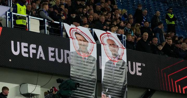 Rangers fans target Stewart and Thelwell as stewards try to confiscate banners amid defiant Danny Rohl vow