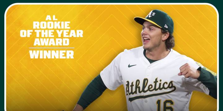 Nick Kurtz wins 2025 AL Rookie of the Year, Jacob Wilson finishes 2nd