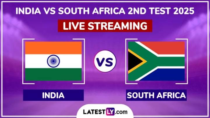 Cricket India vs South Africa Free Live Streaming Online, 2nd Test 2025 Day 1: How To Watch IND vs SA Cricket Match Live Telecast on TV?