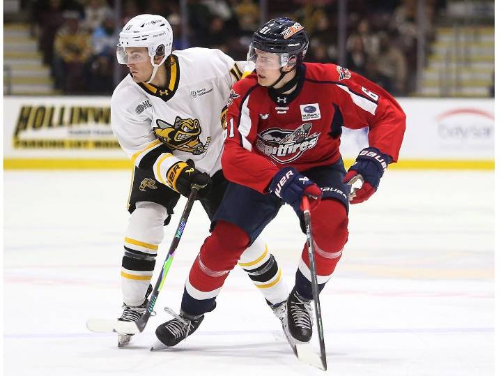 Sarnia Sting's Easton Walos at centre of resurgent power play
