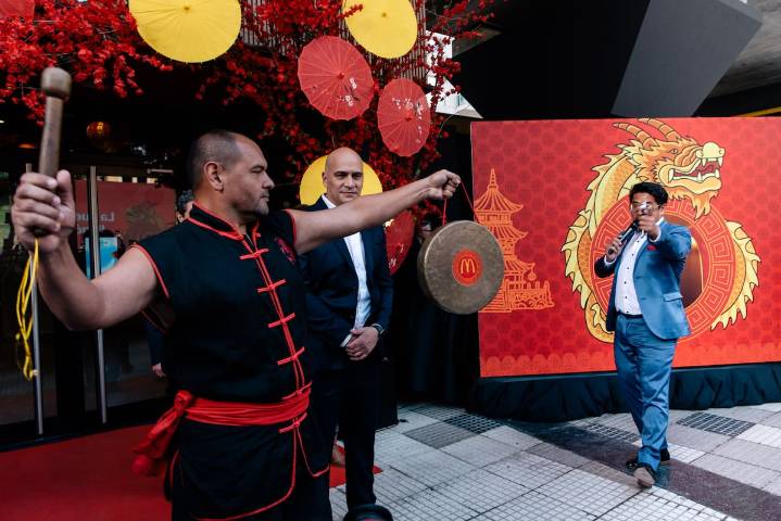 El local más innovador. Así fue la gran apertura del McDonald´s inspirado en la cultura asiática