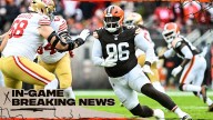 Maliek Collins ruled out with knee injury vs. the 49ers