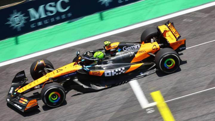 Brazilian GP: Norris claims Sprint pole as Piastri third and Verstappen blasts ‘broken’ Red Bull