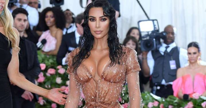 Kim Kardashian Does Naked Look With Only Rhinestones in Photos