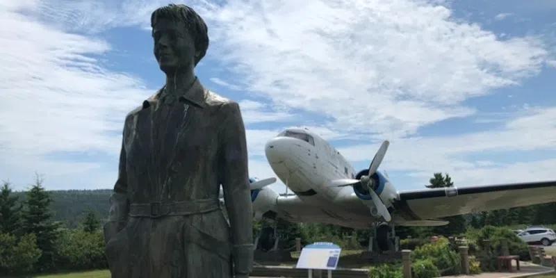 Celebration Planned for Unveiling of Restored Amelia Earhart Statue