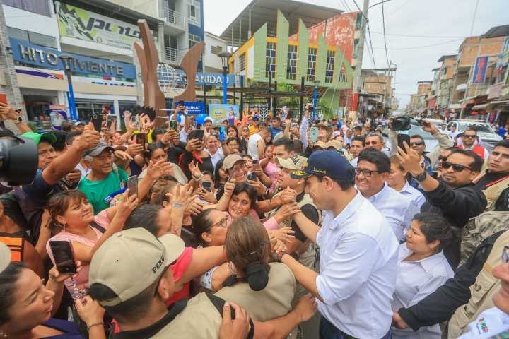 Presidente José Jerí supervisa infraestructura y control fronterizo en Aguas Verdes, Tumbes
