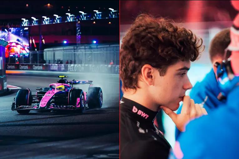 Colapinto largará en la 15º en el Gran Premio de Las Vegas de la Fórmula 1