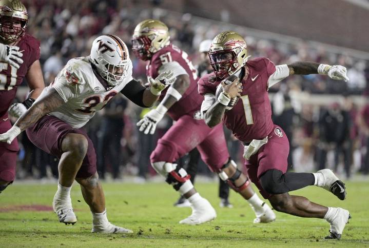 Deadspin | Thomas Castellanos pilots Florida State past Virginia Tech