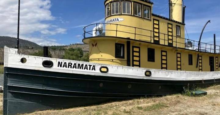 Financial lifeline thrown to old Okanagan steam tugboat