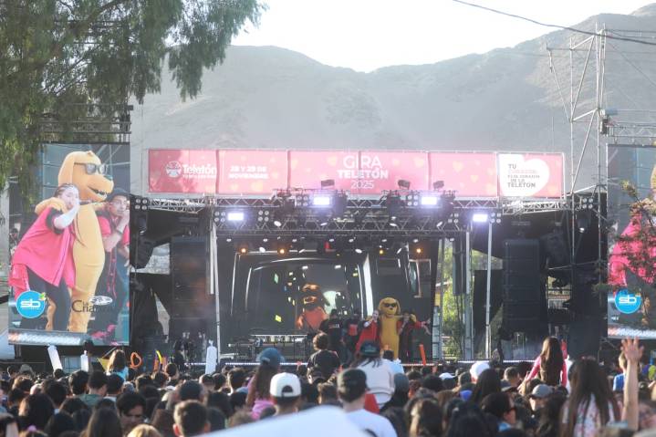 Gira Teletón Copiapó 2025: Gran concurrencia de público y emprendedores sacan cuentas alegres