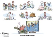 Cartoon: Happy Thanksgiving