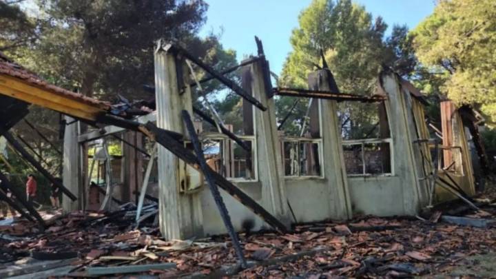Un joven incendió una capilla en Pehuén