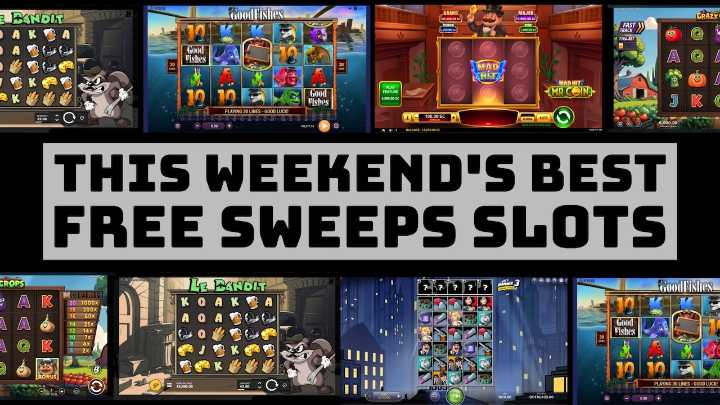 Free sweeps slots that pay real money: Top 5 games for this weekend