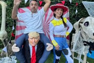 ¿Podría Eugenio Derbez perder la visa por su disfraz de Halloween?