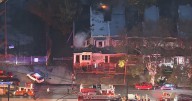 Fire damages rowhome in Hunting Park section of Philadelphia