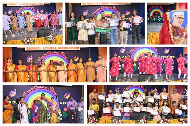 Mangaluru: Carmel School CBSE celebrates Children’s Day with joy