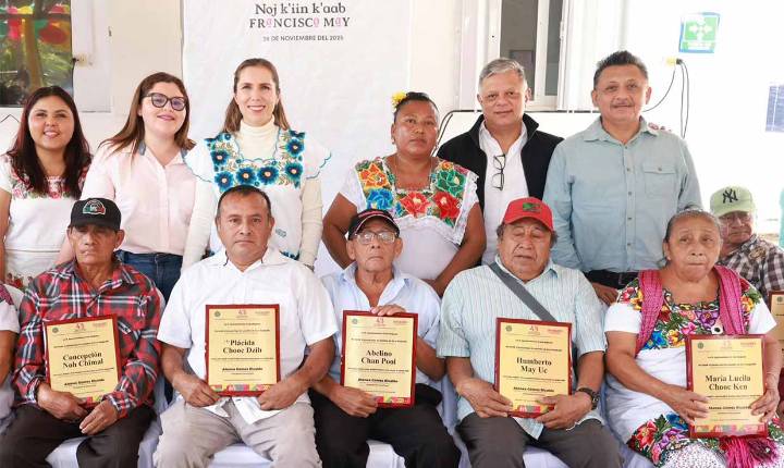 El poblado de Francisco May celebra 43 años de historia con el respaldo del Gobierno de Isla Mujeres