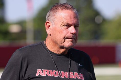 $12.25M Coach Likely To Replace Sam Pittman at Arkansas Despite Leading CFP