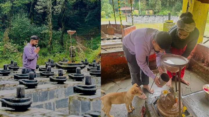 Bangladesh T20I Skipper Litton Das Offers Prayers At Shiv Temple During Break From Cricket; Check Pics