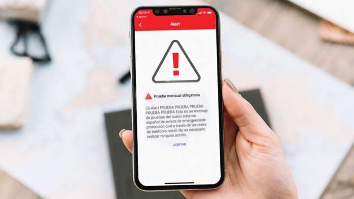 Atento si recibes este aviso en tu móvil este jueves: así será el simulacro de emergencia que puede sonar en Burgos